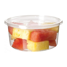 Tub Deli Container PLA transparant Compostable 355ml (50 stuks) 