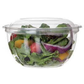 Saladekom met Deksel PLA 530ml (150 stuks)