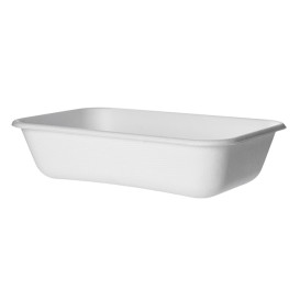 Boîte Ecologique Blanc 940ml 21,5x14,0x5,0 cm (50 Utés)