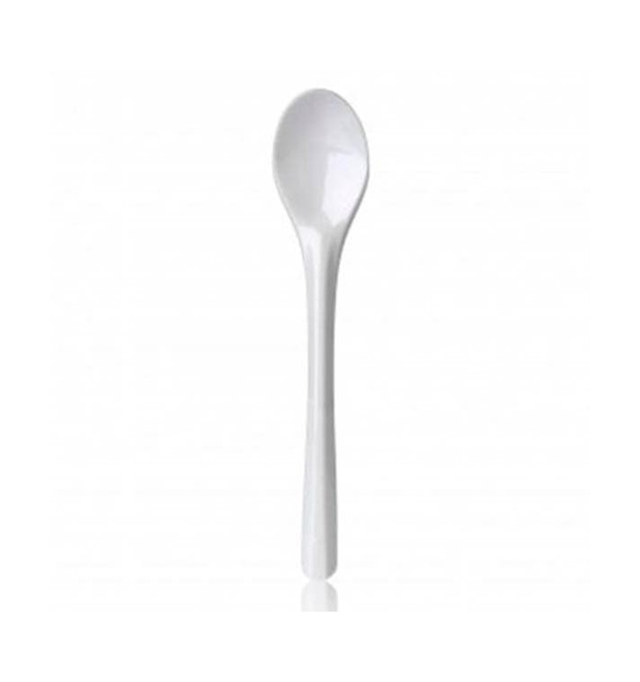 Petite Cuillère Plastique Blanche 115mm Petite Cuillère Plastique Blanche 115mm