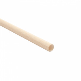 Paille Droite Papier Kraft Granités Ø8mm 21cm (3000 Utés)