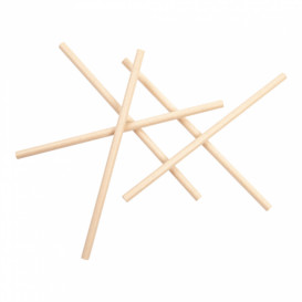 Paille Droite Papier Kraft Granités Ø8mm 21cm (3000 Utés)