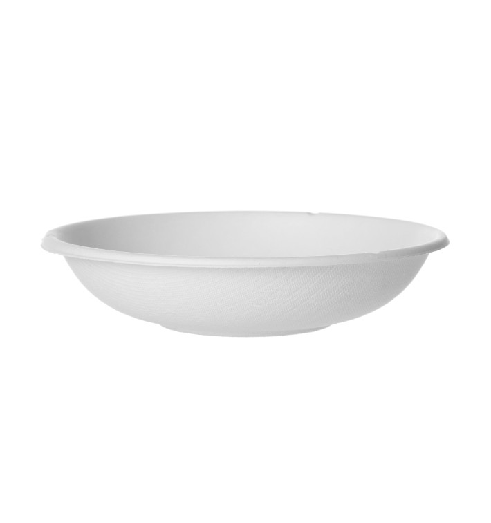 Suikerriet kom Bagasse wit 355ml (800 stuks) Suikerriet kom Bagasse wit 355ml (800 stuks)