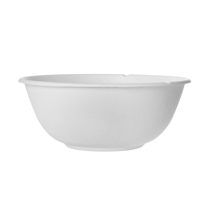 Suikerriet kom Bagasse wit 1360ml (400 stuks) Suikerriet kom Bagasse wit 1360ml (400 stuks)
