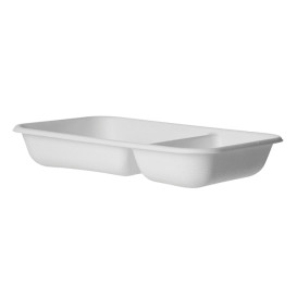 Boîte Ecologique Blanc 2C 710ml 21,5x14,0x4,0 cm (400 Utés)