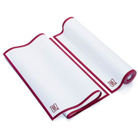 Vaatdoek rol "Roll Drap" Edgings bordeauxrood 40x64cm P40cm (10 stuks)