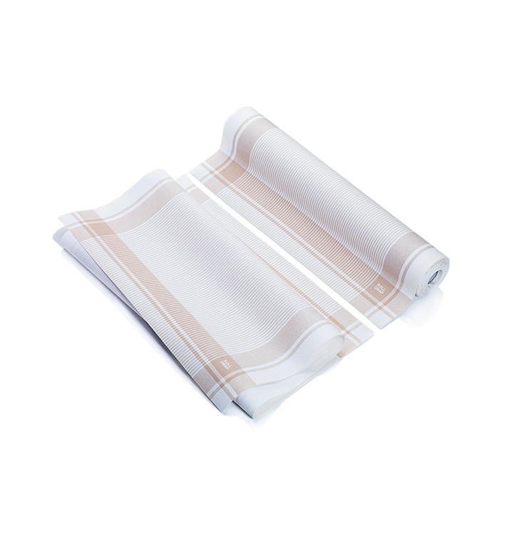Torchons "Roll Drap" Vintage Beige 40x64cm P64cm (200 Utés) Torchons "Roll Drap" Vintage Beige 40x64cm P64cm (200 Utés)