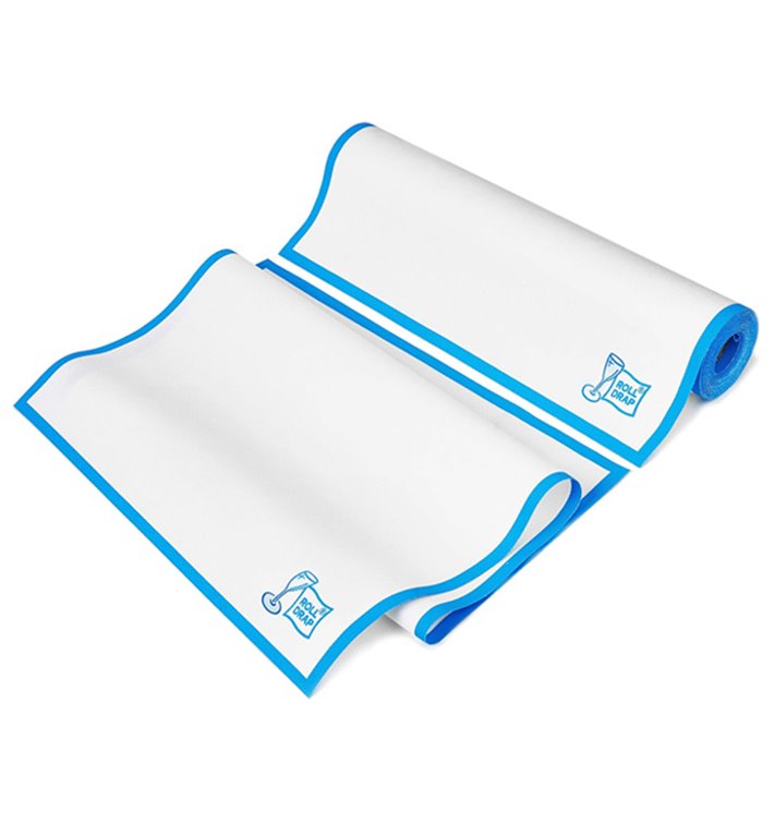 Torchons "Roll Drap" avec Bande Bleue 40x80cm P80cm (160 Utés) Torchons "Roll Drap" avec Bande Bleue 40x80cm P80cm (160 Utés)