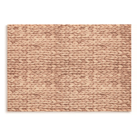 Katoenen placemat "Daen Drap" Raffia 32x45cm (12 stuks) 