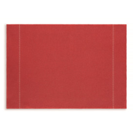 Set de Table "Day Drap" Rouge 32x45cm (12 Utés)