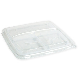 Plastic Deksel PP voor Kom transparant 3C 23cm (25 stuks) 