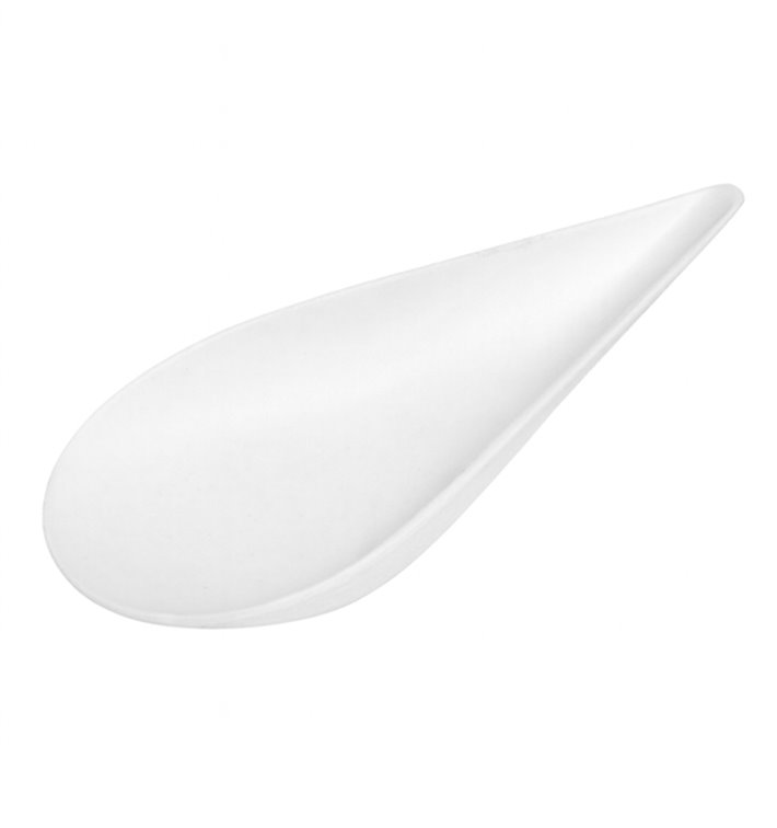 Mise en Bouche Ovale Canne à Sucre Blanc 8x5 cm (500 Utés) Mise en Bouche Ovale Canne à Sucre Blanc 8x5 cm (500 Utés)
