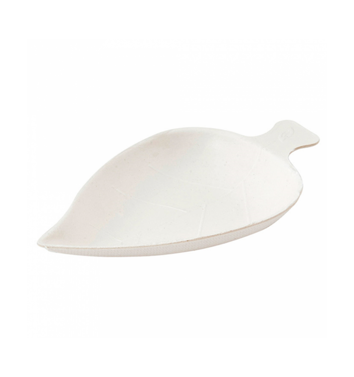 Suikerriet mini bord wit 8x5,5cm (500 stuks) Suikerriet mini bord wit 8x5,5cm (500 stuks)