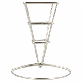 Bediening presentatie Container van staal 6,4x13,3cm (1 stuk) 
