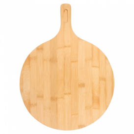 Plateau Rond avec anse en Bambou Ø29x2,5cm (1 Uté)