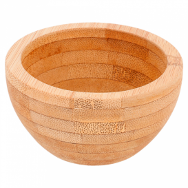 Bamboe wegwerp mini kom Ø8x4,2cm (1 stuk) 