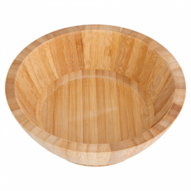 Bamboe wegwerp kom Ø17x6cm (1 stuk) 