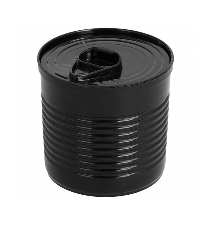 Boîte de Conserve Noire PS 110ml Ø6x5,7cm (25 Utés) Boîte de Conserve Noire PS 110ml Ø6x5,7cm (25 Utés)