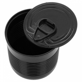Boîte de Conserve Noire PS 110ml Ø6x5,7cm (200 Utés)