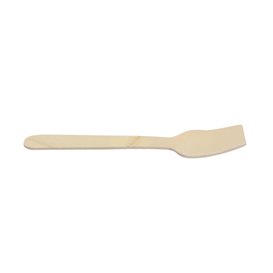Houten ijs lepel 9,5cm (1.000 stuks)