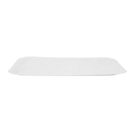 Plat rectangulaire en Carton Blanc 14x21 cm (1400 Unités)