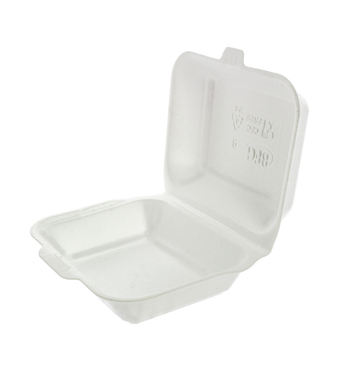 Boîte en FOAM LunchBOX Blanc 185x155x70mm (500 Unités) Boîte en FOAM LunchBOX Blanc 185x155x70mm (500 Unités)