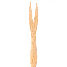 Mini Fourchette en Bambou Dégustation 9cm (50 Unités)