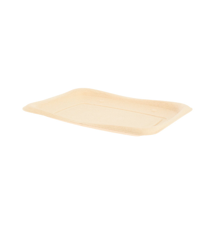 Emballage en Canne à Sucre 20x14cm (300 Utés) Emballage en Canne à Sucre 20x14cm (300 Utés)