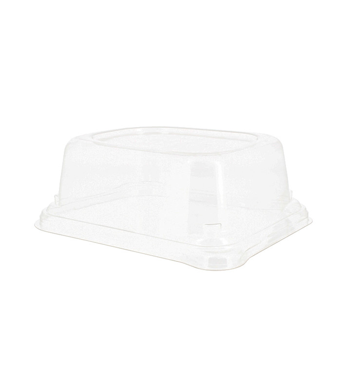 Plastic Deksel voor Suikerriet brood Container 24x11x5cm (50 stuks) 