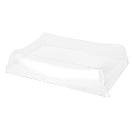 Plastic Deksel voor Platter 12x16cm (300 stuks)