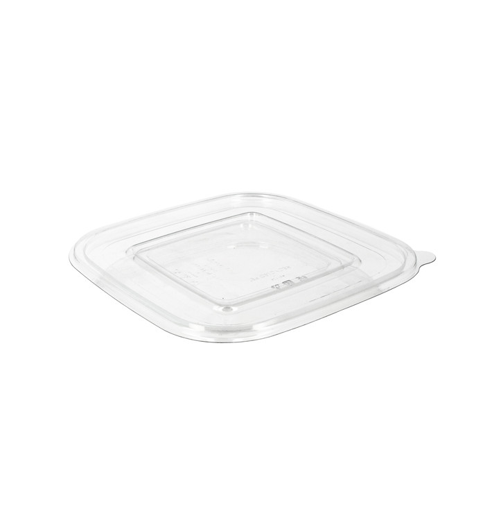 Couvercle Plat pour Bol Plastique PET 175x175mm (50 Utés) Couvercle Plat pour Bol Plastique PET 175x175mm (50 Utés)