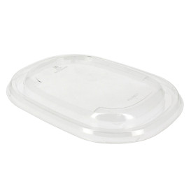 Plastic PET Deksel voor Container 19x15cm (300 stuks)