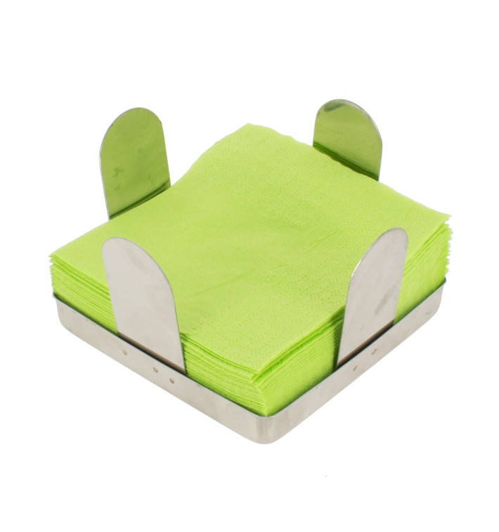 Porte-serviettes Cocktail en Acier Inoxydable ( 1 Unité) Porte-serviettes Cocktail en Acier Inoxydable ( 1 Unité)