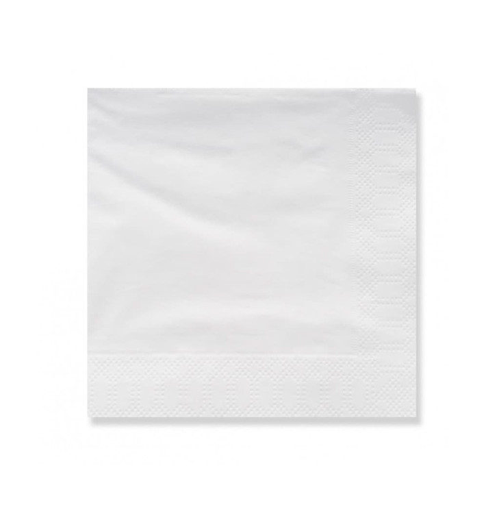 Serviette Papier à Cocktail 20x20cm 3E Blanc (100 Utés) Serviette Papier à Cocktail 20x20cm 3E Blanc (100 Utés)