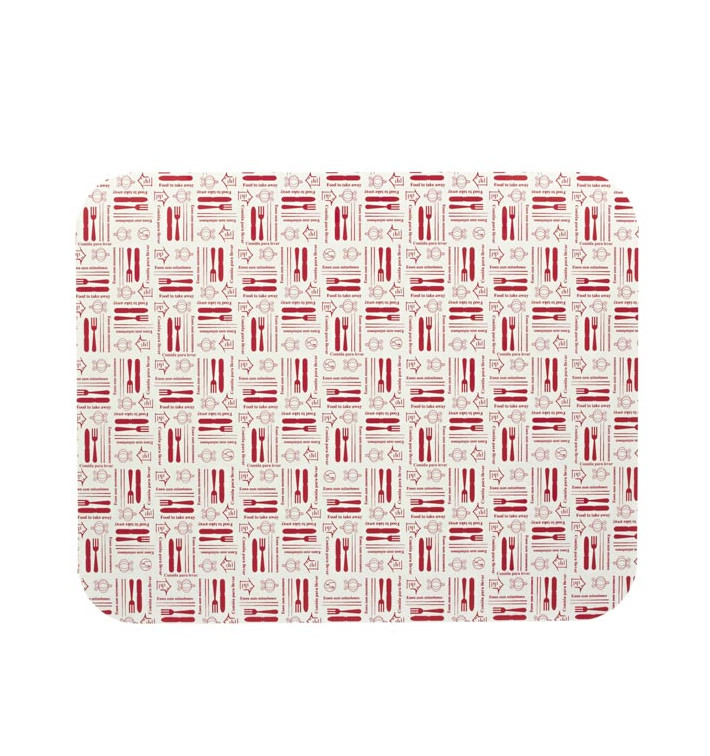 Couvercle Carton Barquette Aluminium 2400ml (100 Unités) Couvercle Carton Barquette Aluminium 2400ml (100 Unités)