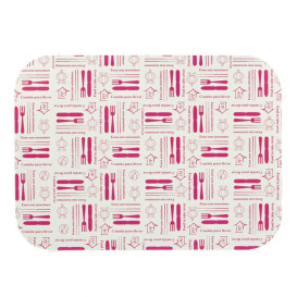 Papieren Deksel voor Folie pan "6 Cannelloni" 590ml (500 stuks)