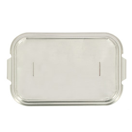 Couvercle Aluminium pour Barquette Aluminium 330ml (100 Utés)