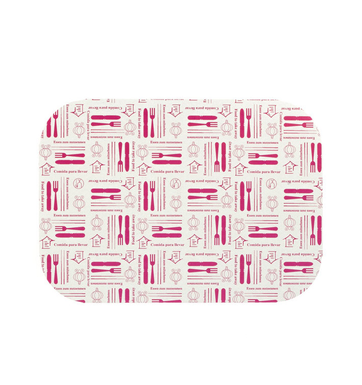 Papieren Deksel voor Folie pan 580ml (500 stuks) Papieren Deksel voor Folie pan 580ml (500 stuks)