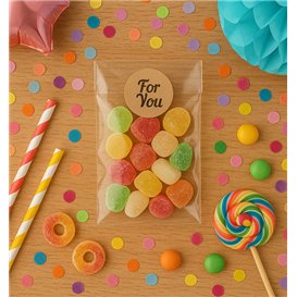 Sac en Polypropylène BO Sans fermeture 5x7cm G130 (100 Utés)