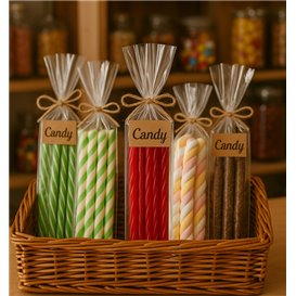 Plastic zak cellofaan PP 4x25cm G-130 (1000 stuks)