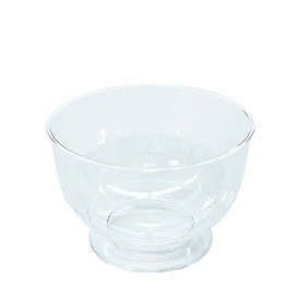 Plastic PS beker voor Dessert of ijs 260ml (20 stuks)