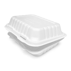 Plastic Container hittebestendig transparant 1015ml 19,2x13,7x5,5cm (100 stuks) 