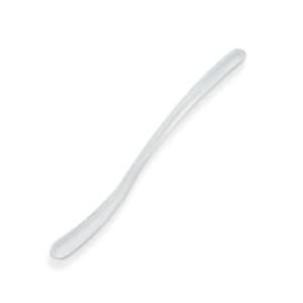 Plastic PS thee lepel "Stirrer Wave" wit 14,8cm (1.000 stuks)