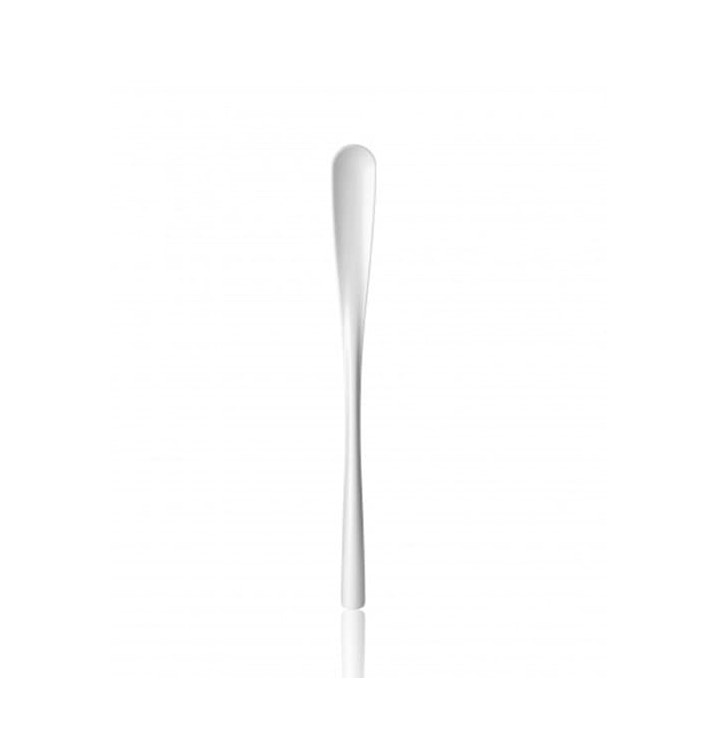 Plastic PS thee lepel "Stirrer Wave" wit 14,8cm Plastic PS thee lepel "Stirrer Wave" wit 14,8cm
