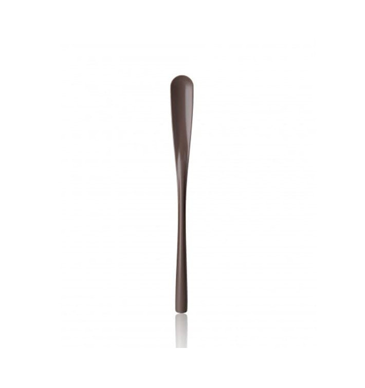 Plastic PS thee lepel "Stirrer Wave" grijs 14,8cm Plastic PS thee lepel "Stirrer Wave" grijs 14,8cm