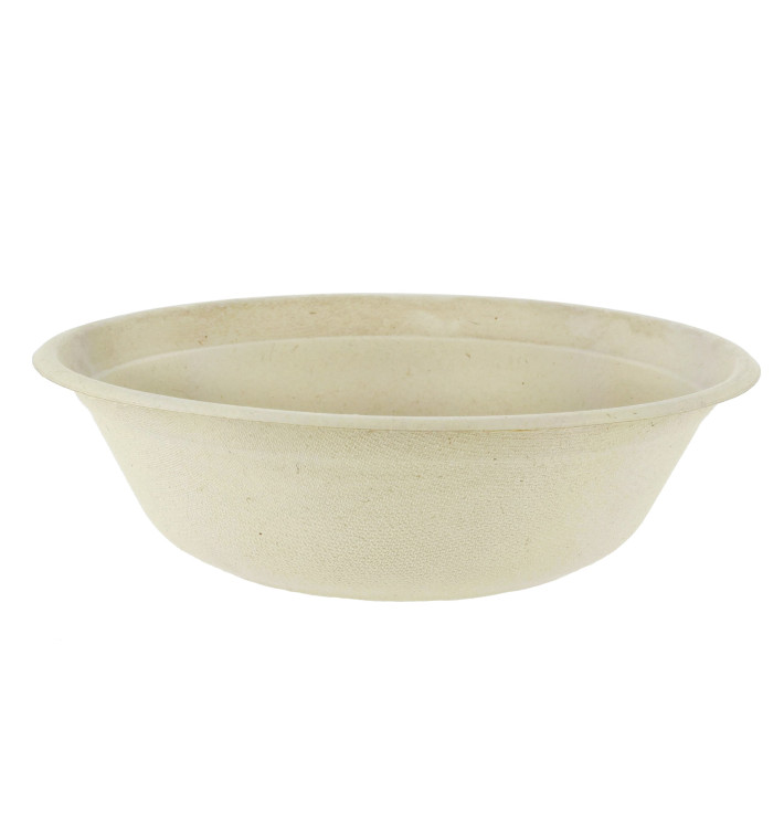 Bol Canne à Sucre PLA 1000ml Ø21x6cm (75 Unités) Bol Canne à Sucre PLA 1000ml Ø21x6cm (75 Unités)