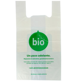 Sac à Bretelles 100% Compostable 55x60 cm (100 Utés)