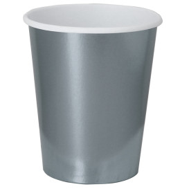 Gobelet Carton Argent 9Oz/240ml "Party" (10 Unités)