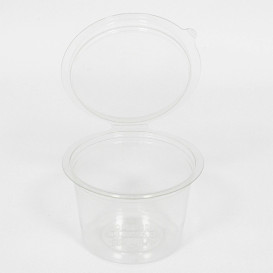 Plastic Container APET Rond vormig transparant 80ml Ø7cm (50 stuks)