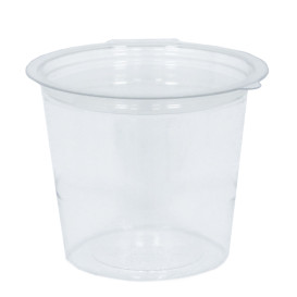 Plastic Container APET Rond vormig transparant 125ml Ø7cm (81 stuks)